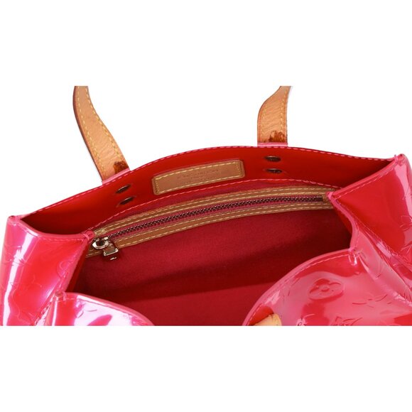 Louis Vuitton Reade PM Monogram Vernis Handbag M91221 Fuchsia Pink - Picture 7 of 7